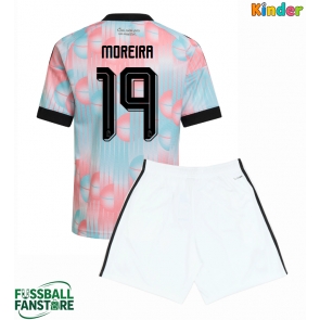 Belgien Diego Moreira #19 Replik Auswärtstrikot Kinder WM 2026 Kurzarm (+ Kurze Hosen)